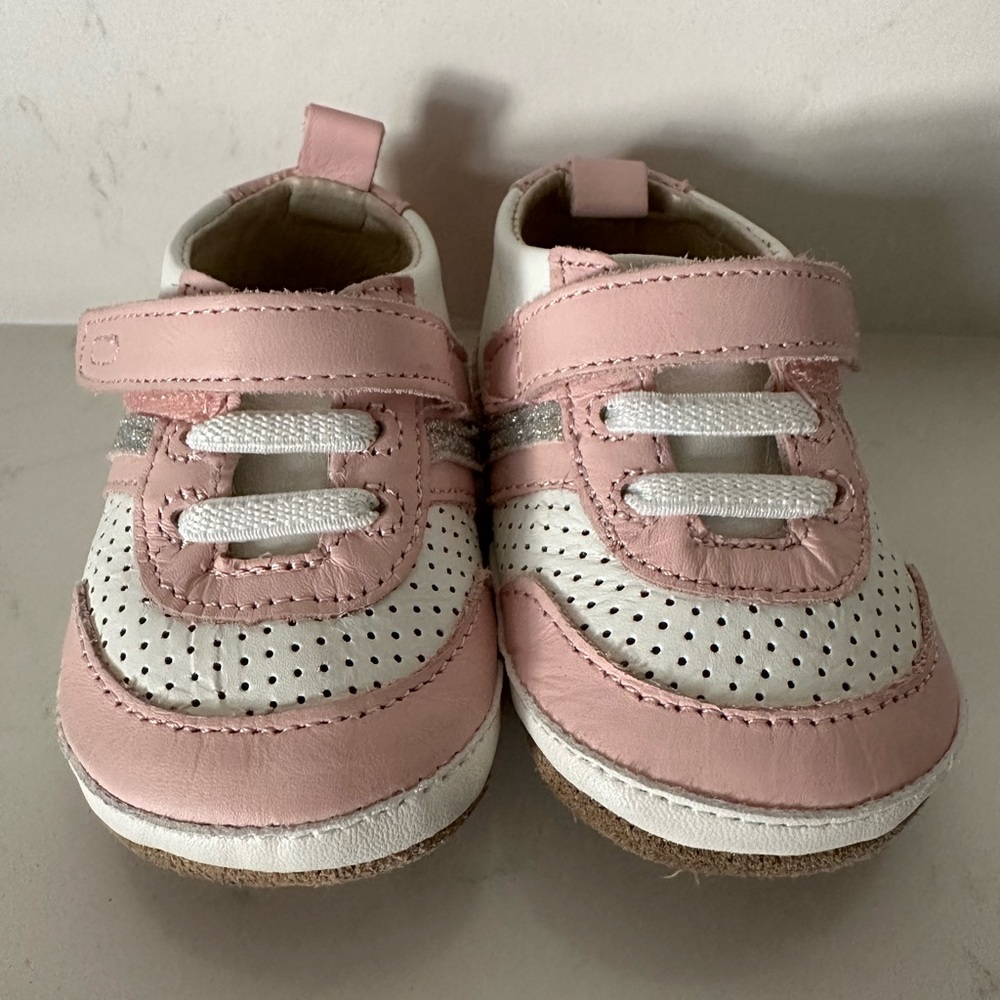 Robeez- First Kicks - 3-6Mos - Everyday Eliza Pink